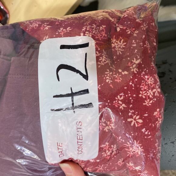 J Jill womens XL pima crewneck high low tee long sleeve shirt 100% pima cotton - Picture 6 of 6